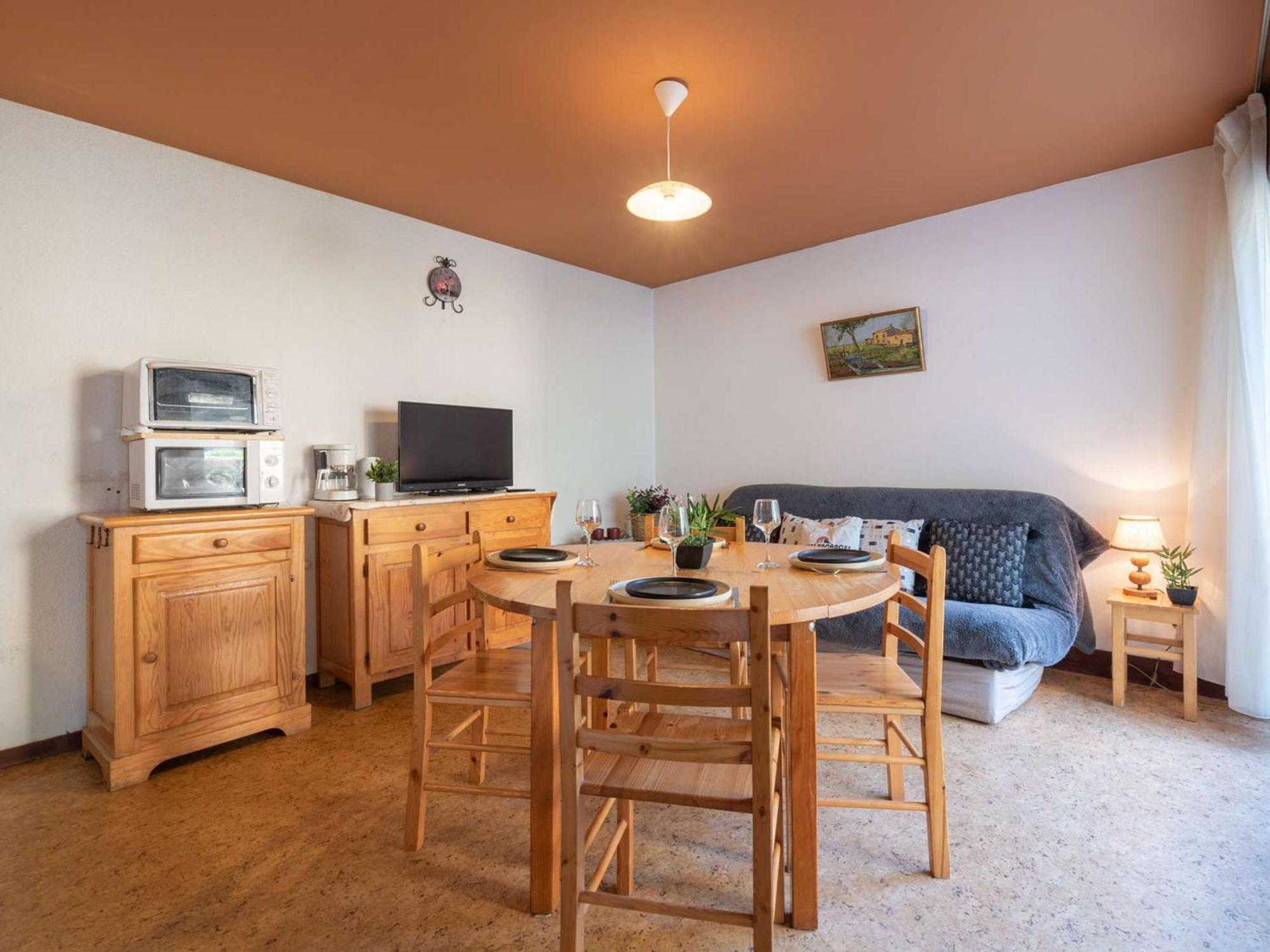 Appartement Cosy Pour 4, Terrasse, Proche Thermes Et Telecabine A Saint-Lary-Soulan - Fr-1-296-196 Luaran gambar